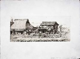 Shiga Soft Ground (Two Farmhouses) by Daniel Kelly