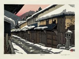 Snow at Kurama by Katsuyuki Nishijima