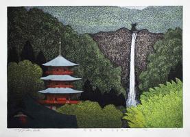 Nachi Falls, Seigantoji by Kazuyuki Otsu