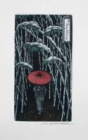 Winter Path (Exlibris) by Katsunori Hamanishi