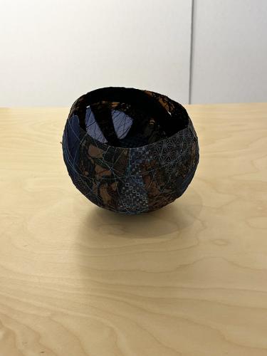 Fabric Mache Vessel No. 9 by Kate Dwyer