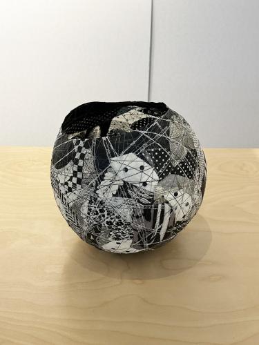 Fabric Mache Vessel No. 5 by Kate Dwyer