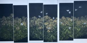 Canola Flowers Field by Katsunori Hamanishi