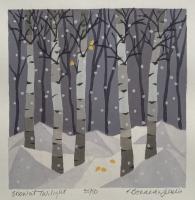 Snow at Twilight by Kathy Bonnema Leslie